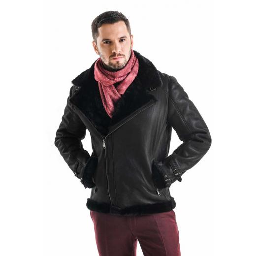 jak męska kurtka ze skóry?